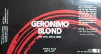 Lighttown Brewers, Geronimo Blond