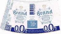 Bierbrouwerij Brand, Alcoholvrij Weizen  0.0