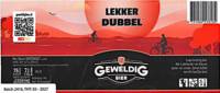 Brouwerij Jeronymo, Geweldig Bier Lekker Dubbel