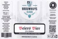 Brouwhuys Elden, Beiers Bier