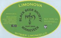 Black Beer Society, Limonova Witbier Limoncello Black Beer Society, Limonova Witbier Limoncello