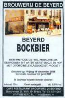 Brouwerij De Beyerd, Bockbier