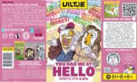 Uiltje Brewing Company, You had me at Hello