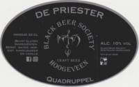 Black Beer Society, De Priester Quadrupel Black Beer Society, De Priester Quadrupel