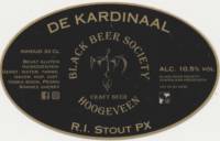 Black Beer Society, De Kardinaal R.I. Stout PX Black Beer Society, De Kardinaal R.I. Stout PX