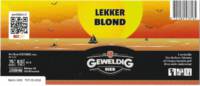 Brouwerij Jeronymo, Geweldig Bier Lekker Blond