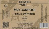 Brouwhuis aan de Werf, #50 Carpool RAL 0.5 Wit Bier