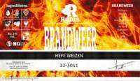 Brouwerij Rufus, Brandweer Hefe Weizen 22-3041