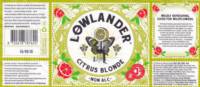 Lowlander Beer Co, Citrus Blonde Non Alc