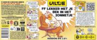 Uiltje Brewing Company, FF Lekker met je bek in het zonnetje