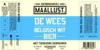 Bierbrouwerij Maallust, De Wees Belgisch Wit Bier