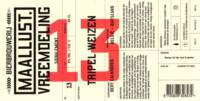 Bierbrouwerij Maallust, Vreemdeling 13 Tripel Weizen