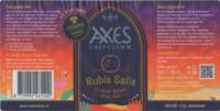 Axes Castellum, Rubis Sales Fruited-Salted Pale Ale