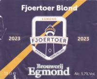 Brouwerij Egmond, Fjoertoer Blond
