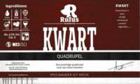 Brouwerij Rufus, Kwart Quadrupel