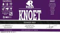 Brouwerij Rufus, Knoet Donker Bier