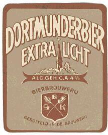 Bierbrouwerij Bourgogne Kruis (Oudenbosch), Dortmunderbier Extra Licht