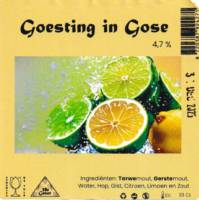 Brouwerij Het 58e Genot, Goesting in Gose