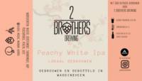 2BrothersBrewing, Peachy White IPA