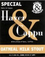 Brouwerij De Molen, Special Haver & Cappu Oatmeal Milk Stout