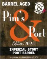 Brouwerij De Molen, Barrel Aged Pim's & Port Imperial Stout Port Barrel