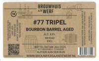 Brouwhuis aan de Werf, #77 Tripel