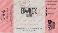 2BrothersBrewing, Peachy White IPA