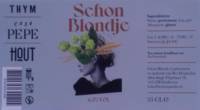 Lighttown Brewers, Schon Blondje