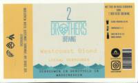 2BrothersBrewing, Westcoast Blond