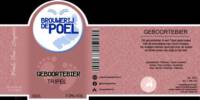 Brouwerij de Poel, Geboortebier Tripel