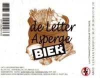 Bierbrouwerij Vermeersen , de Letter Asperge Bier