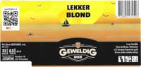Brouwerij Jeronymo, Geweldig Bier Lekker Blond