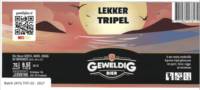 Brouwerij Jeronymo, Geweldig Bier Lekker Tripel