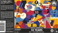 Brouwerij Frontaal, 10 Years Part 1