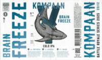 Kompaan Dutch Craft Beer Company, Brain Freeze Cold IPA