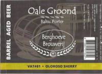 Berghoeve Brouwerij, Oale Groond Baltic Porter