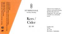Symbiose Brewing / Blending, Kers/Cider 22/09