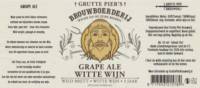 Grutte Pier Brouwerij, Grape Ale Witte Wijn