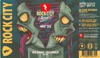 Rock City Brewing, No Stone Unturned Rock City Brewing, No Stone Unturned