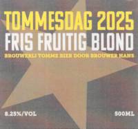 Amateurs, Tommesdag 2025 Fris Fruitig Blond