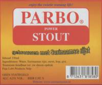 Licentiebrouwsels , Parbo Power Stout