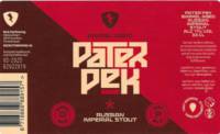 Rock City Brewing, Pater Pek Barrel Aged Russian Imperial Stout Rock City Brewing, Pater Pek Barrel Aged Russian Imperial Stout