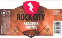 Rock City Brewing, Makers Monk Strong Brown Ale Rock City Brewing, Makers Monk Strong Brown Ale