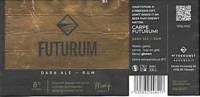 Brouwerij De Toekomst, Futurum Barrel Aged Dark Ale-Rum