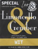 Brouwerij De Molen, Special Limoncello & Gember Wit