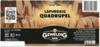  Geweldig Bier = merknaam Jeronymo, Geweldig Bier Laphroaig Quadrupel