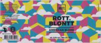 ROTT. Brouwers, Rott. Blontt American Blond
