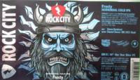 Rock City Brewing, Frosty Hornindal Cold IPA Rock City Brewing, Frosty Hornindal Cold IPA