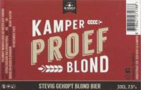 Brouwerij De Wereld (Kampen, 2015), Kamper Proef Blond