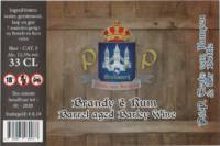 Brouwerij P&P Trots van Kampen, Brandy & Rum Barrel Aged Barley Wine